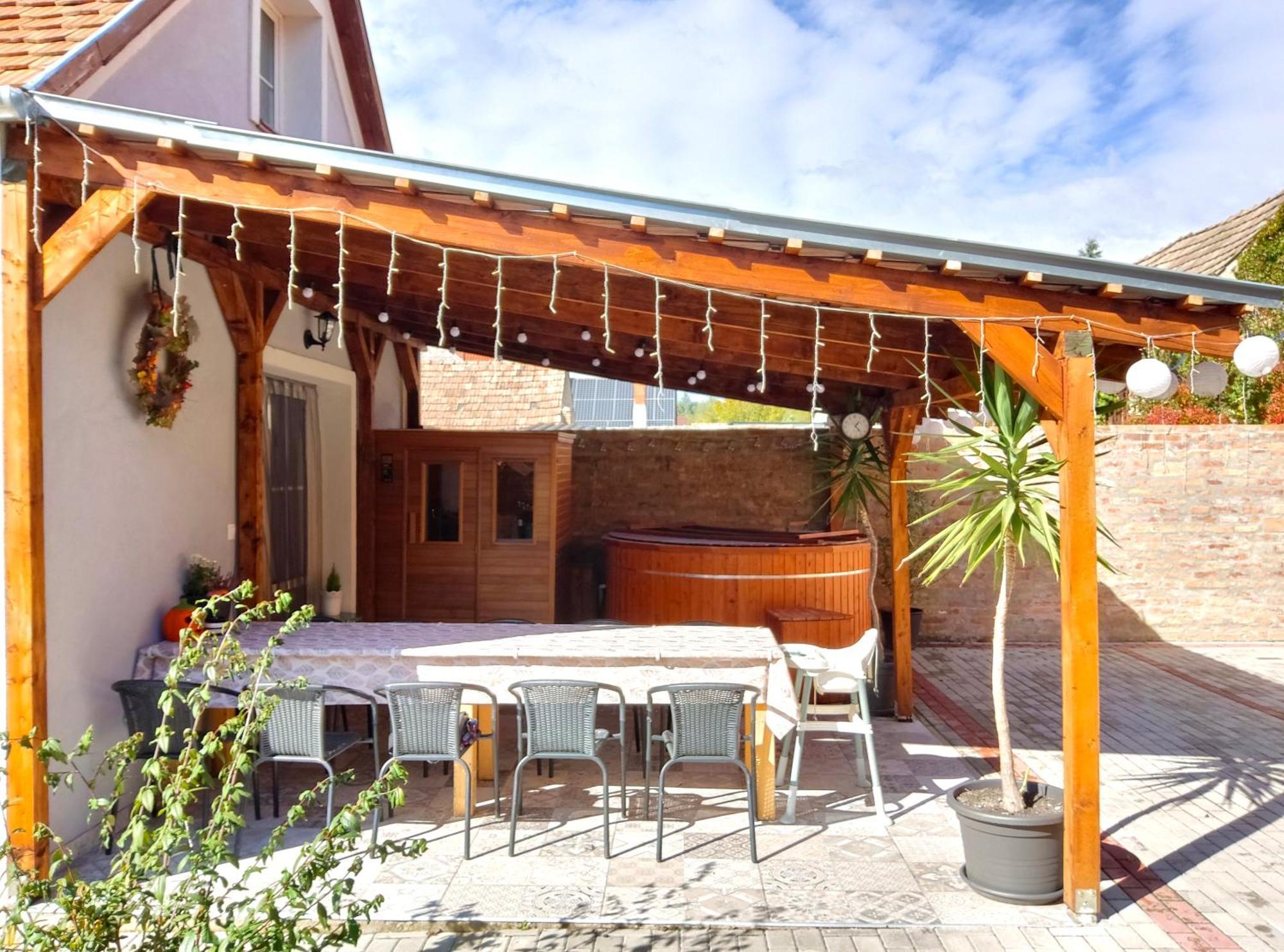 Borostyankut Wellness Home Bakonybél Dış mekan fotoğraf